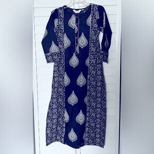 Women’s Blue Kurta Top Size 36/S